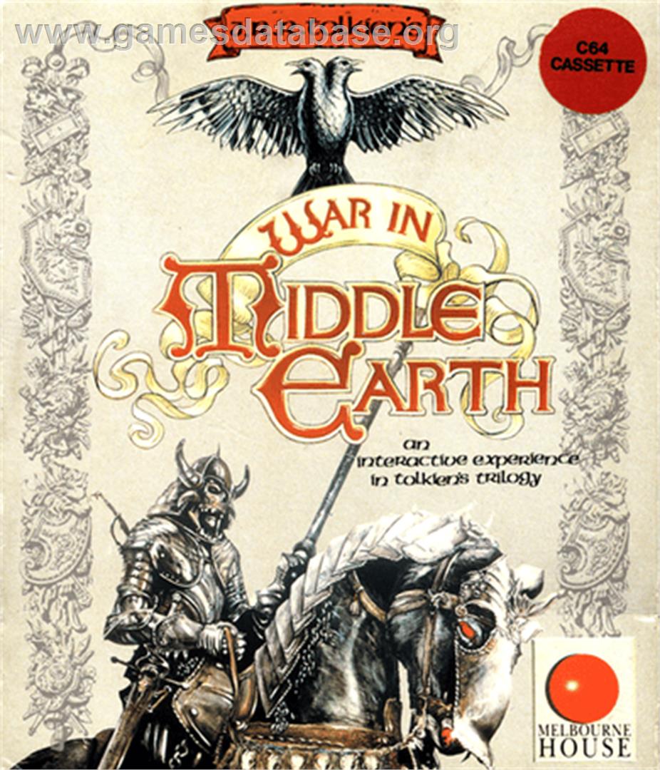 J.R.R. Tolkien's War in Middle Earth - Commodore 64 - Artwork - Box