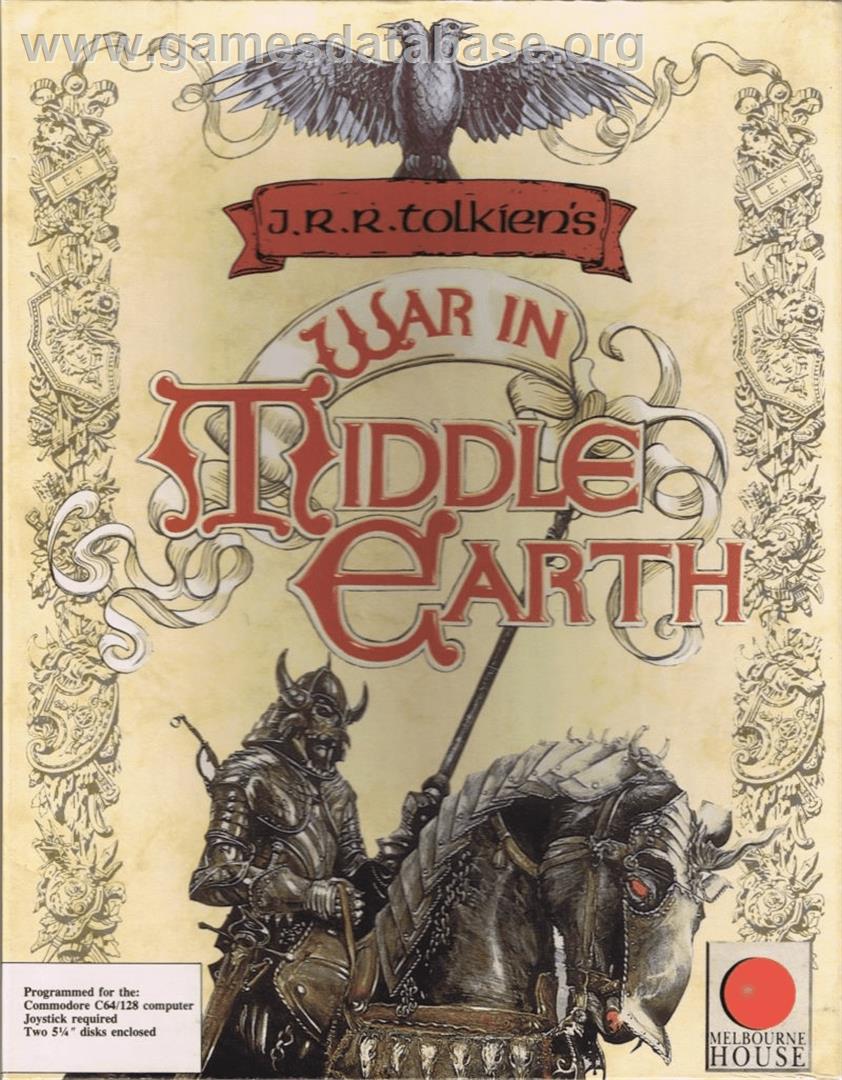J.R.R. Tolkien's War in Middle Earth - Commodore 64 - Artwork - Box