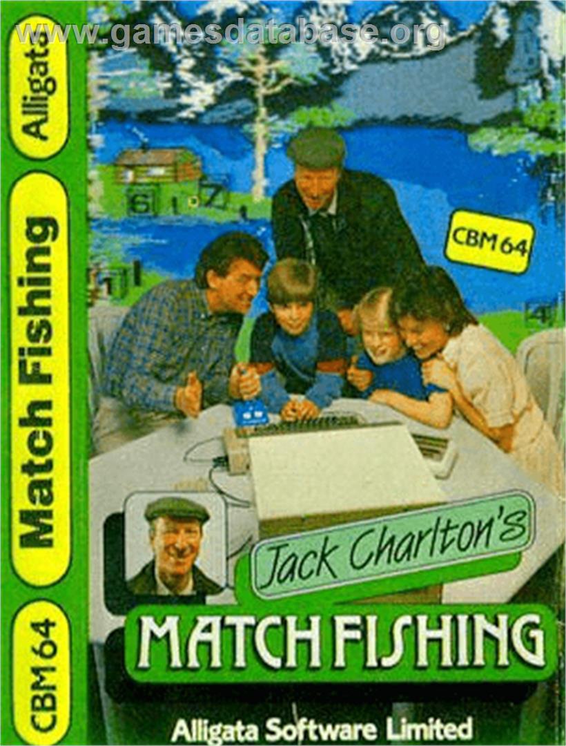 Jack Charlton's Match Fishing - Commodore 64 - Artwork - Box