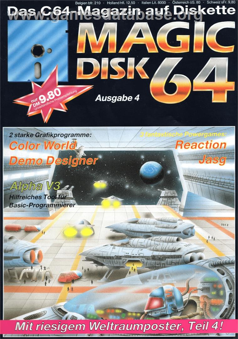 Jasg - Commodore 64 - Artwork - Box