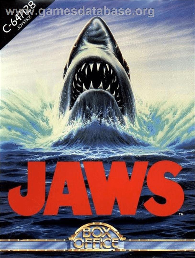 Jaws - Commodore 64 - Artwork - Box