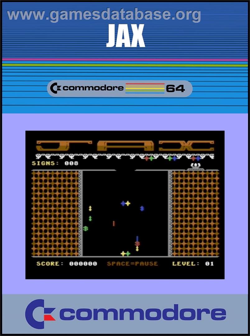 Jax - Commodore 64 - Artwork - Box