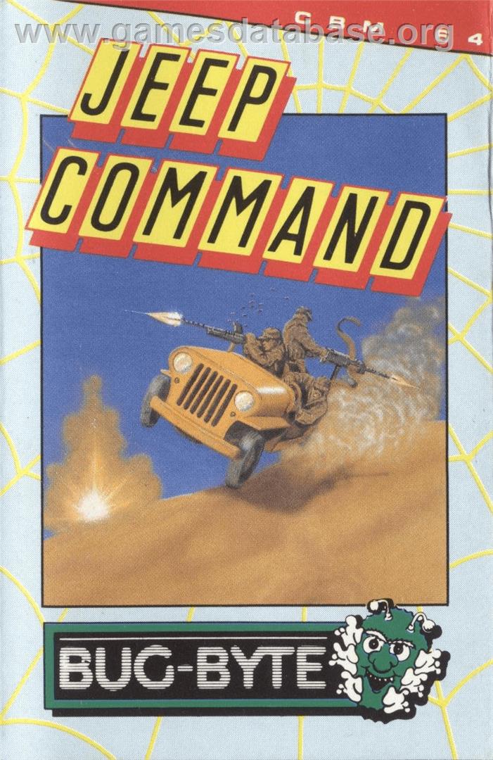 Jeep Command - Commodore 64 - Artwork - Box