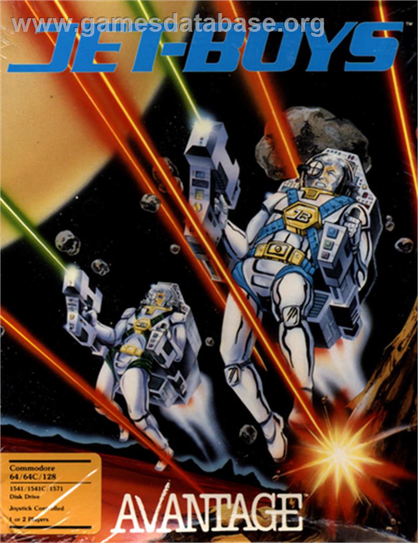 Jet-boys - Commodore 64 - Artwork - Box