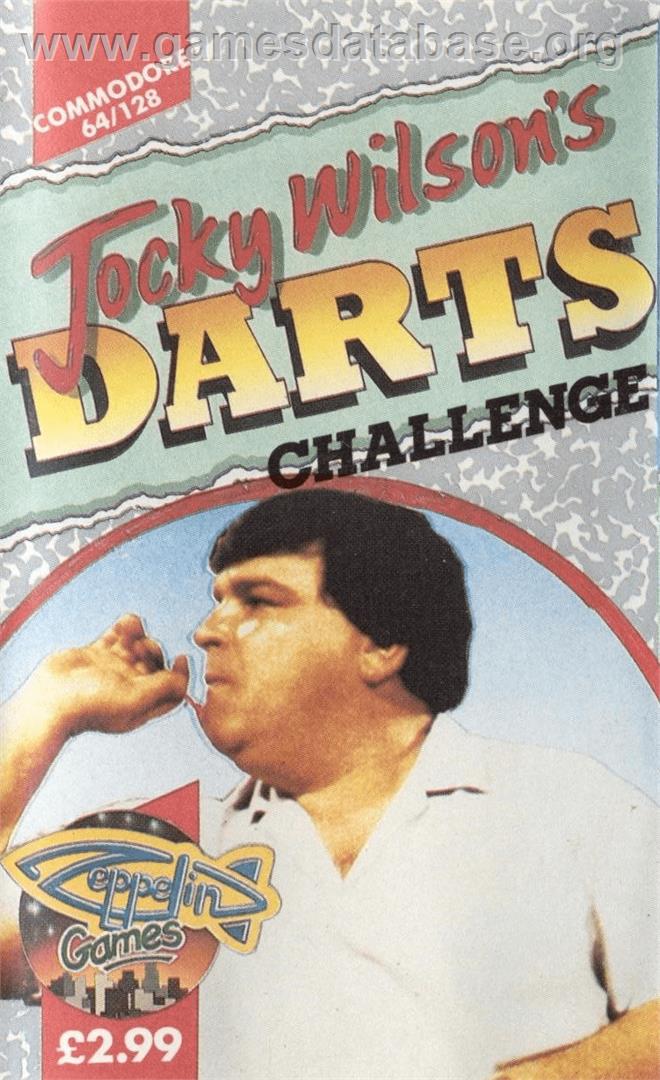 Jocky Wilson's Darts Challenge - Commodore 64 - Artwork - Box