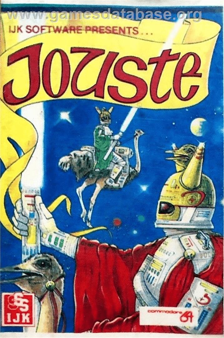 Jouste - Commodore 64 - Artwork - Box
