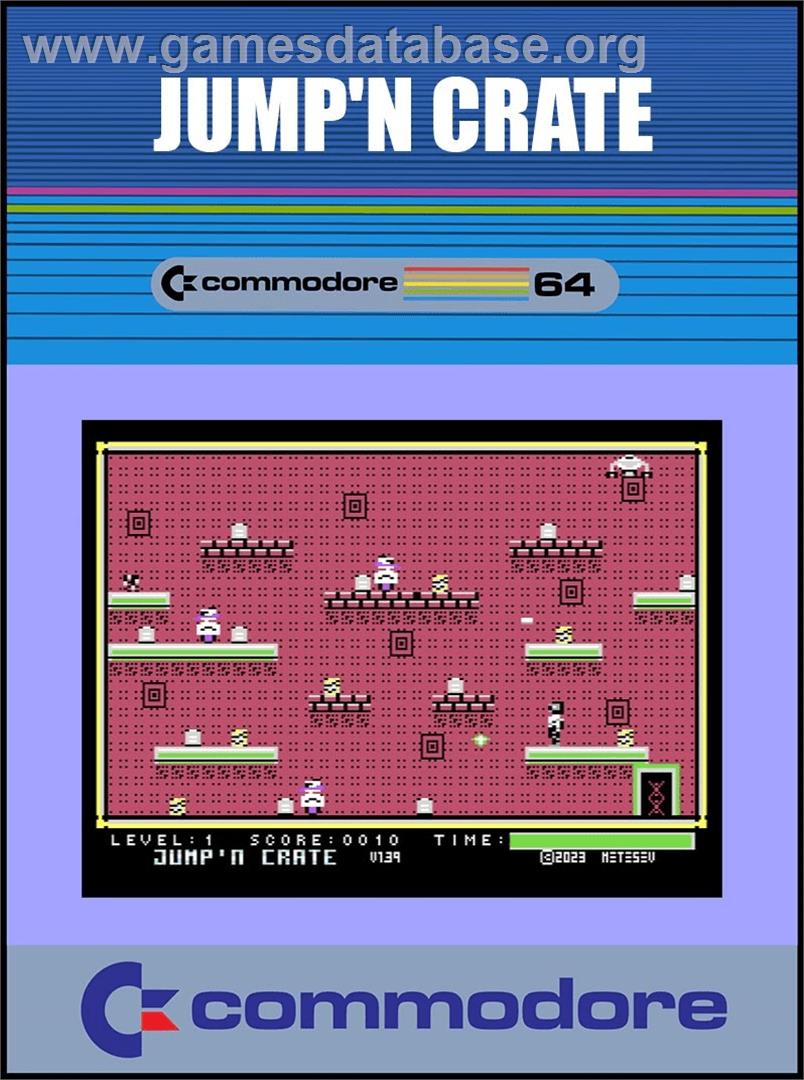 Jump'n Crate - Commodore 64 - Artwork - Box