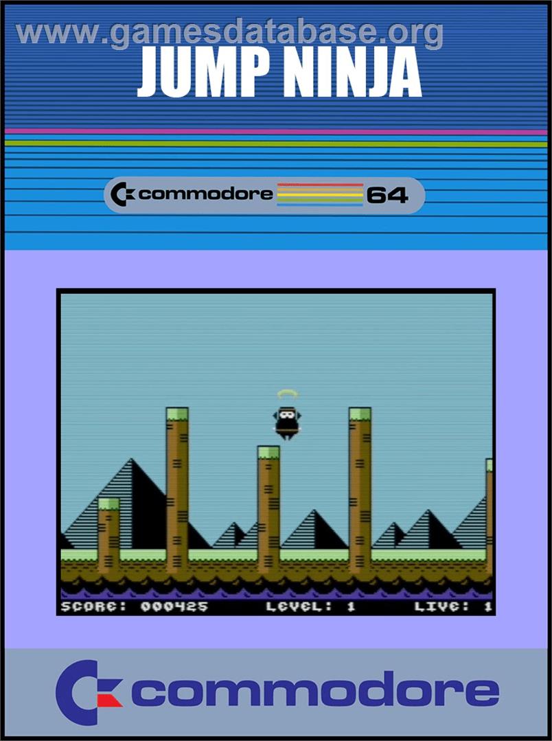 Jump Ninja - Commodore 64 - Artwork - Box