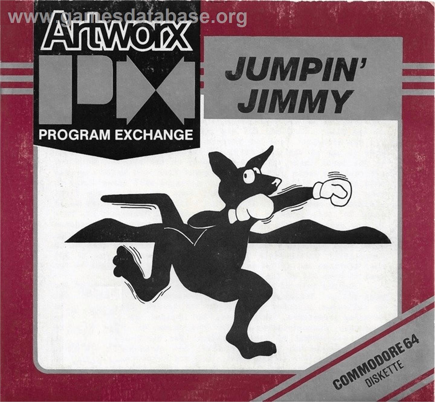 Jumpin' Jimmy - Commodore 64 - Artwork - Box