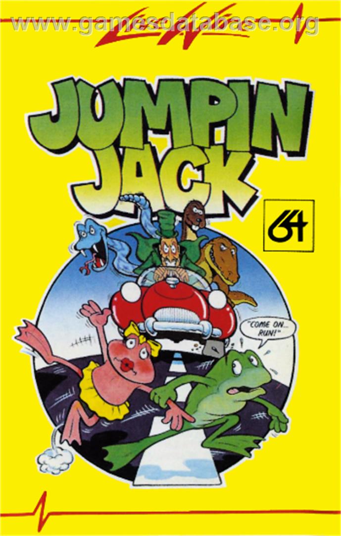 Jumpin Jack - Commodore 64 - Artwork - Box