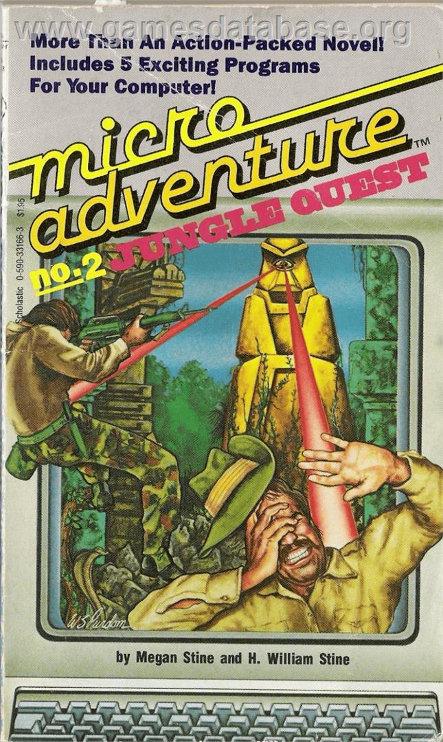 Jungle Quest - Commodore 64 - Artwork - Box