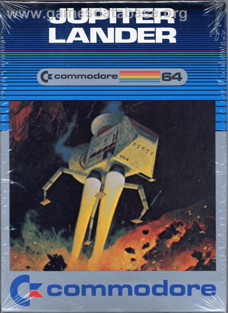 Jupiter Lander (Courbois Software) - Commodore 64 - Artwork - Box