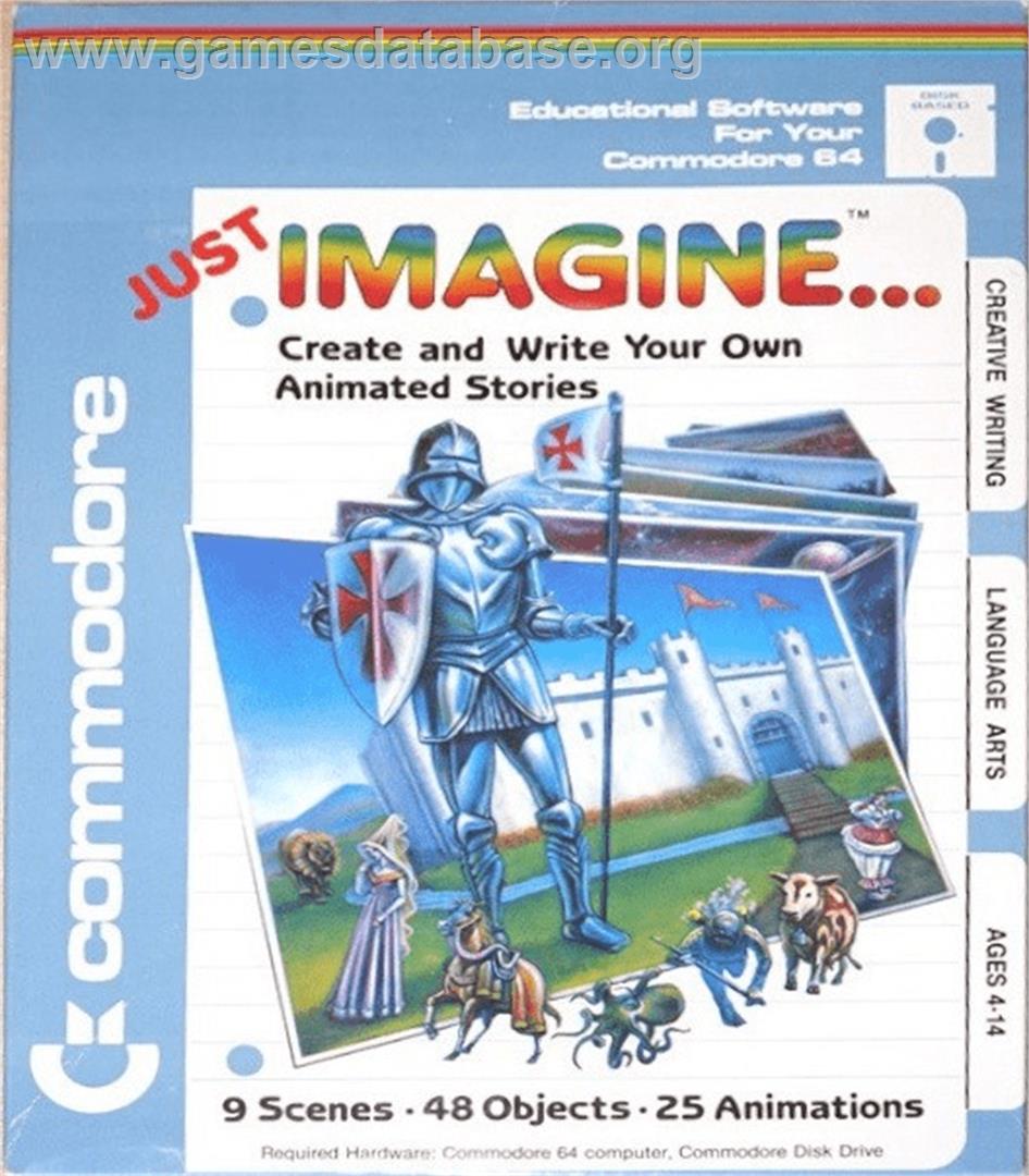 Just Imagine - Commodore 64 - Artwork - Box