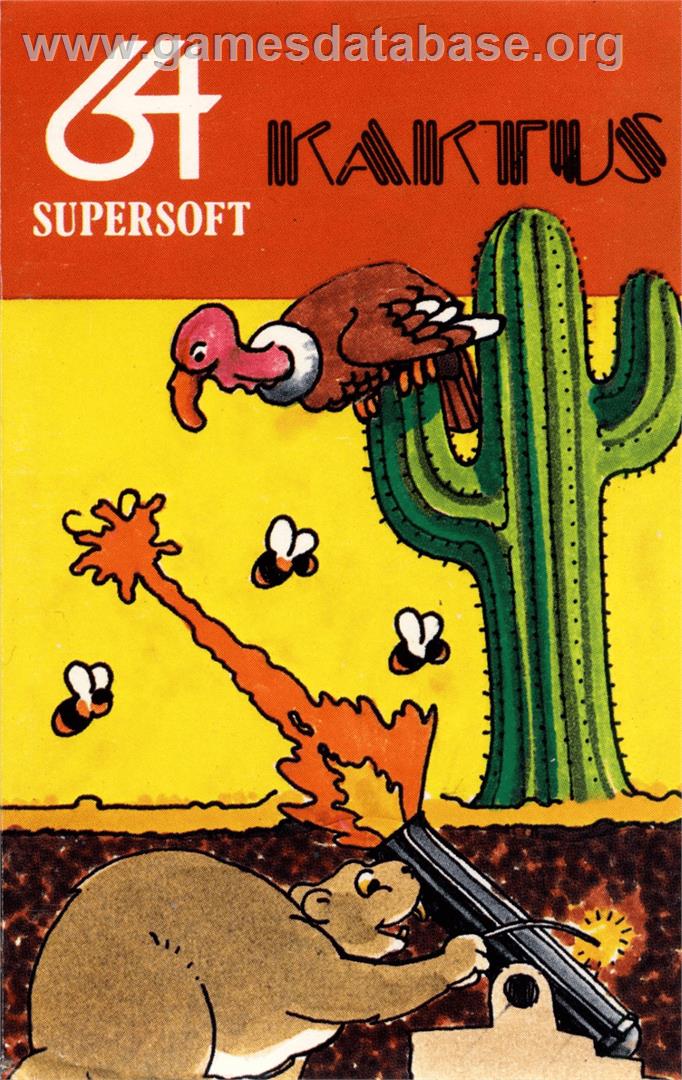 Kaktus - Commodore 64 - Artwork - Box