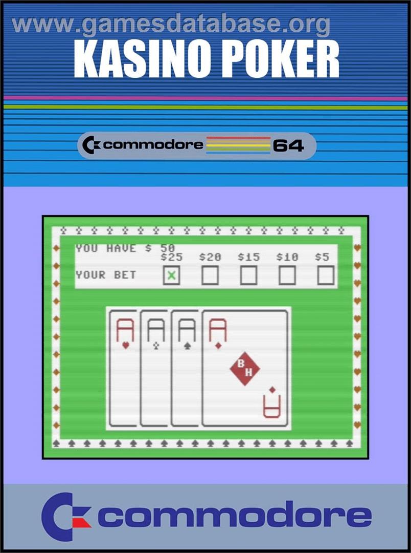 Kasino Poker - Commodore 64 - Artwork - Box