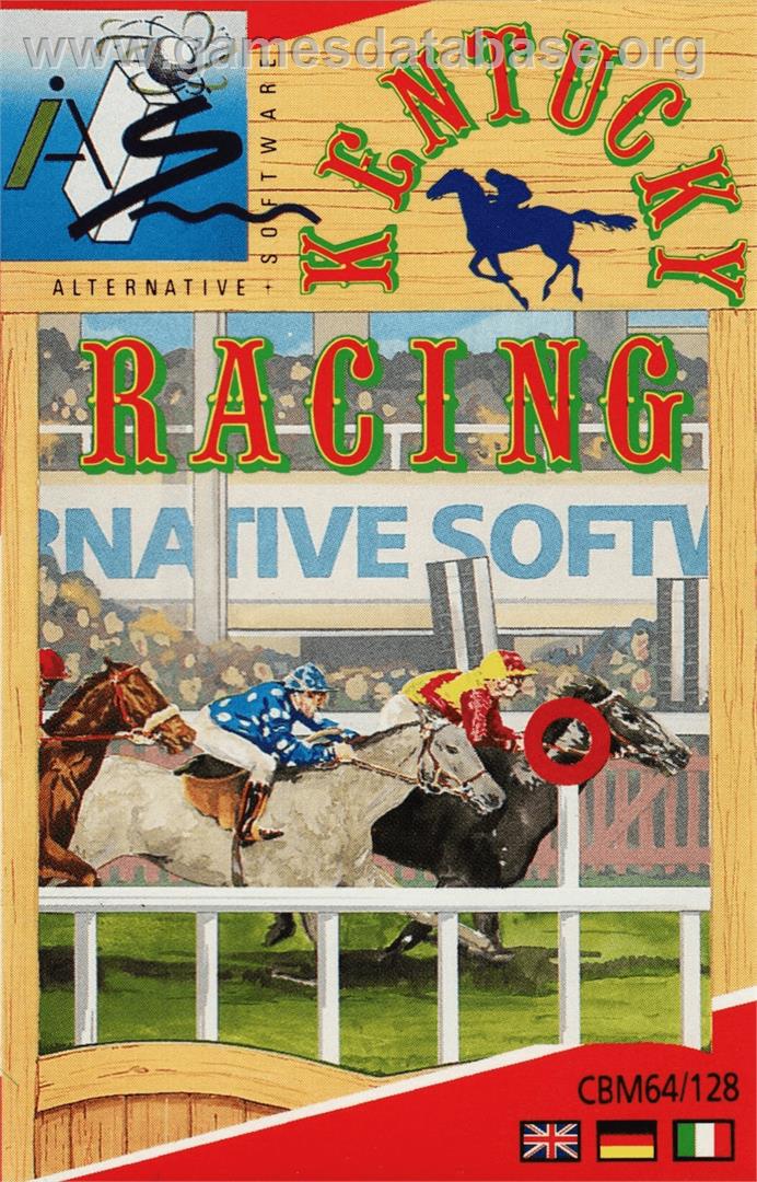 Kentucky Racing - Commodore 64 - Artwork - Box