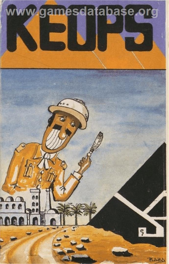 Keops 64 - Commodore 64 - Artwork - Box