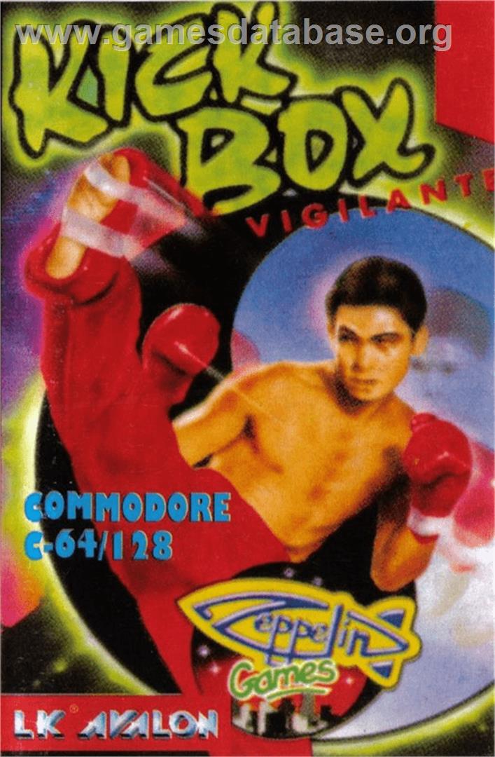 Kick Box Vigilante - Commodore 64 - Artwork - Box