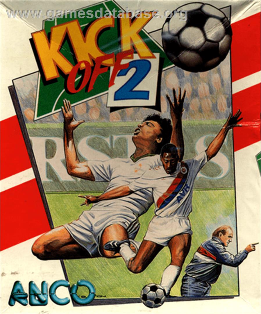 Kick Off 2 - Commodore 64 - Artwork - Box