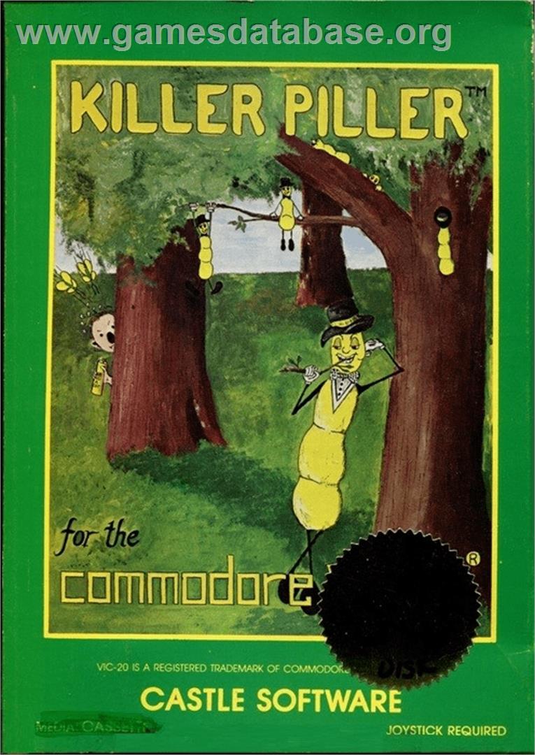 Killer Piller - Commodore 64 - Artwork - Box