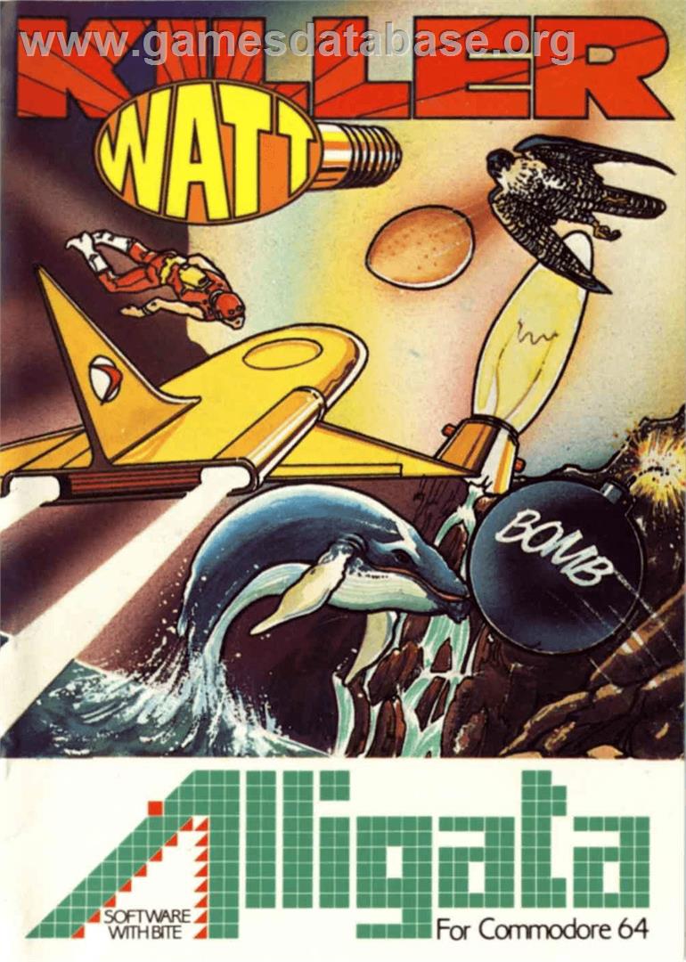Killer Watt / Killerwatt - Commodore 64 - Artwork - Box
