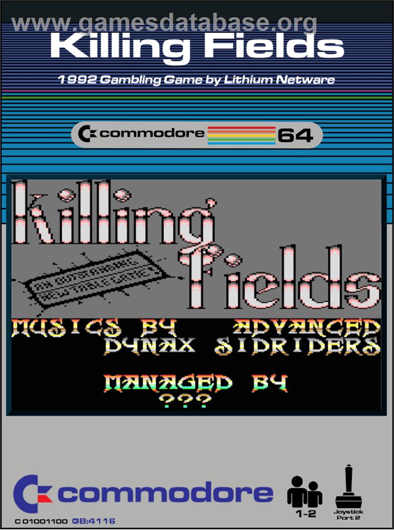 Killing Fields (Lithium Netware) - Commodore 64 - Artwork - Box