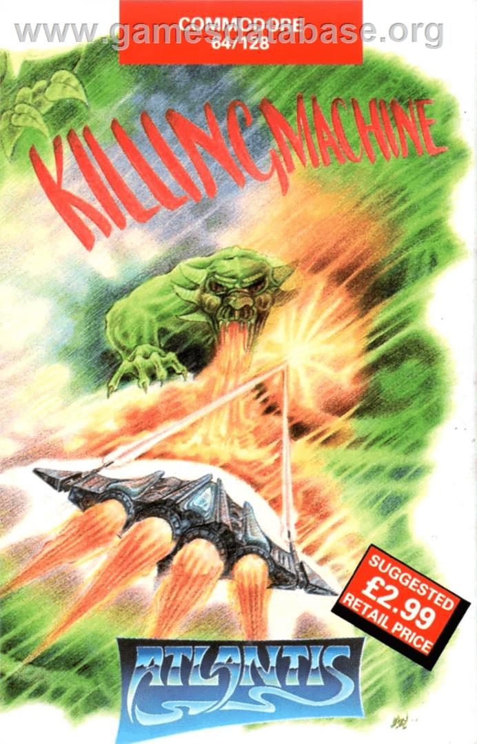 Killing Machine - Commodore 64 - Artwork - Box
