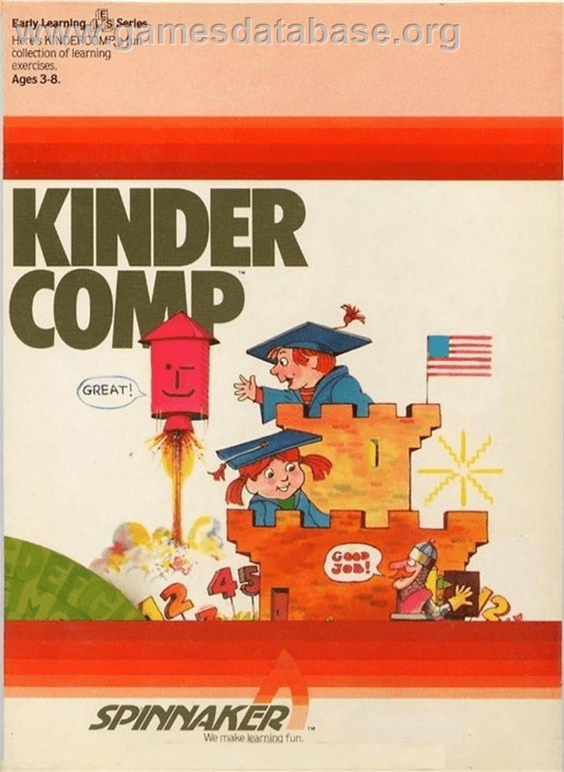 Kindercomp - Commodore 64 - Artwork - Box
