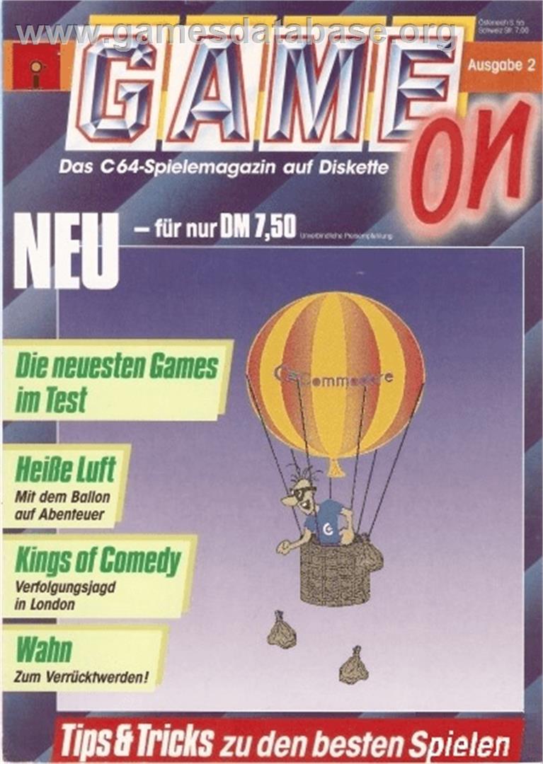 Kings Of Comedy - Commodore 64 - Artwork - Box