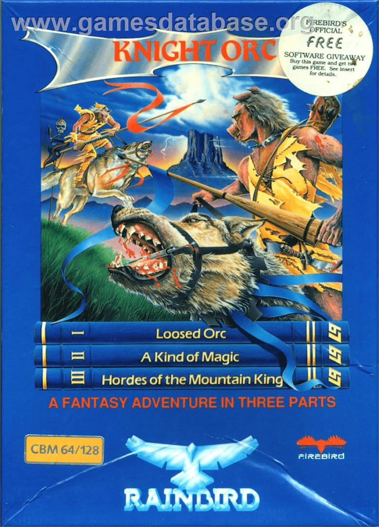Knight Orc - Commodore 64 - Artwork - Box