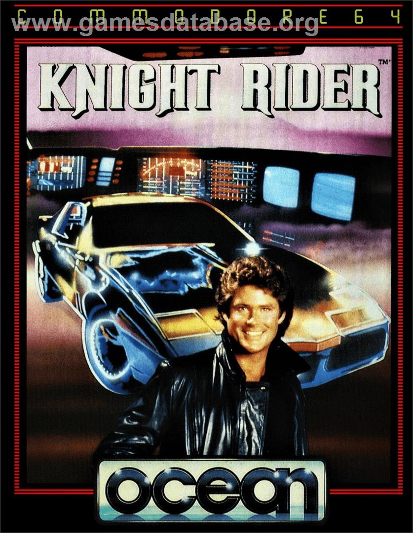 Knight Rider (Ocean) - Commodore 64 - Artwork - Box