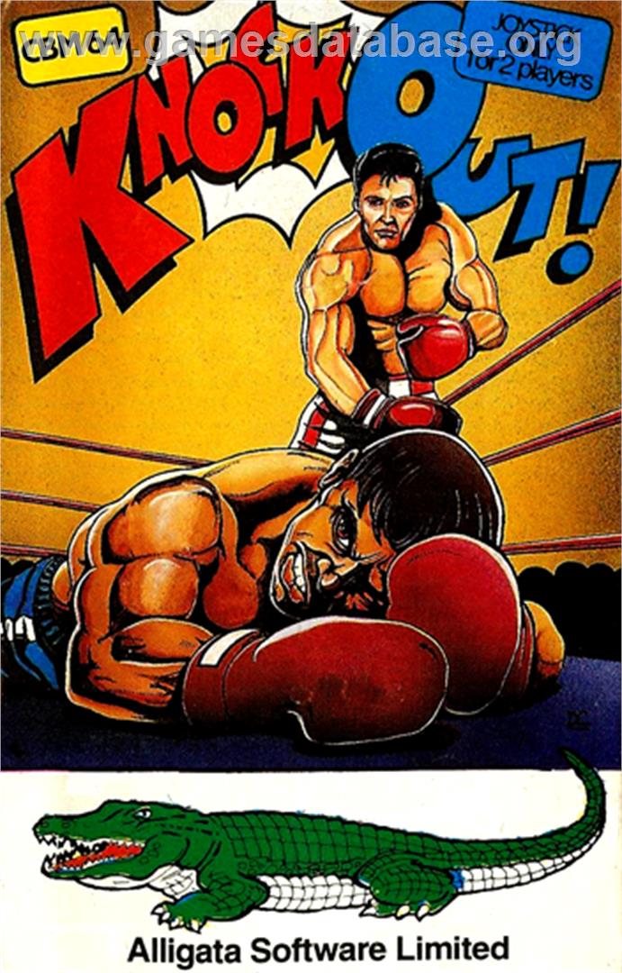 Knockout (1983) - Commodore 64 - Artwork - Box