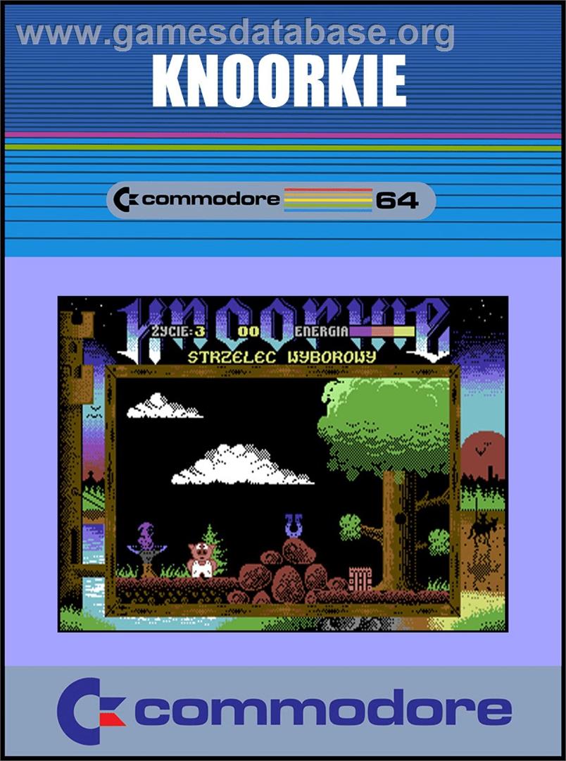 Knoorkie - Commodore 64 - Artwork - Box