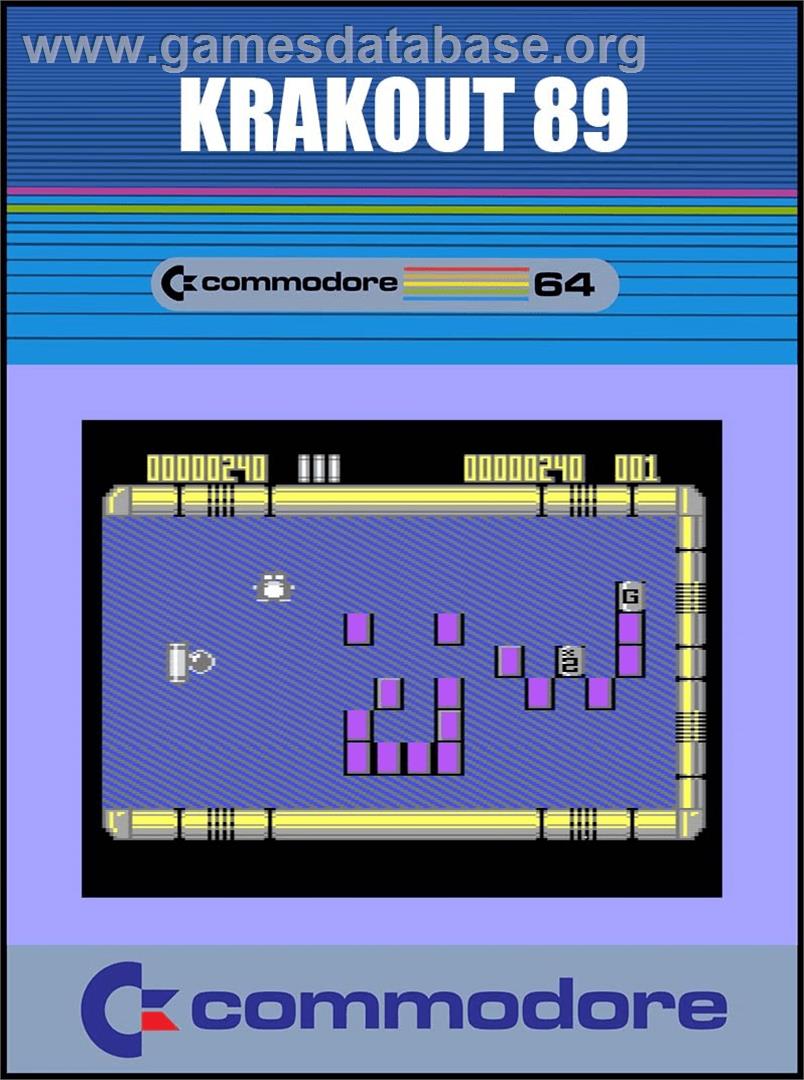 Krakout '89 - Commodore 64 - Artwork - Box