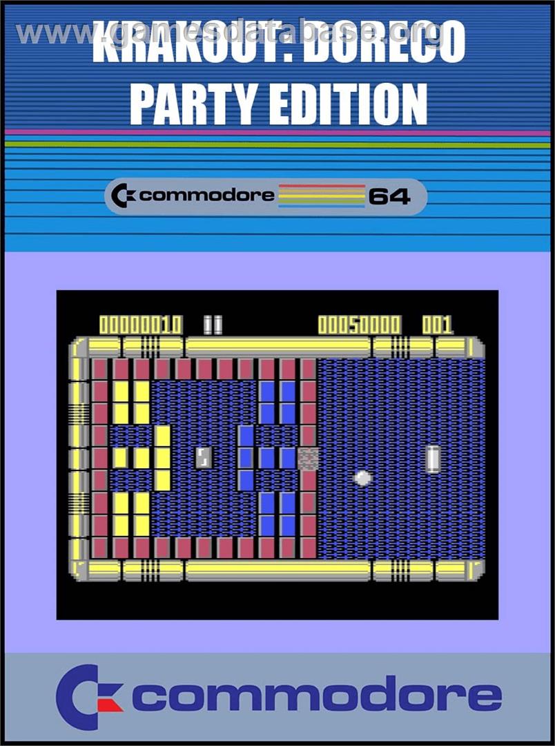 Krakout - Doreco Party Edition - Commodore 64 - Artwork - Box