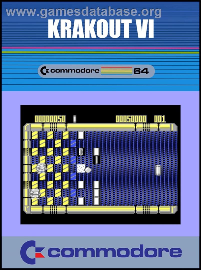 Krakout 6 - Commodore 64 - Artwork - Box