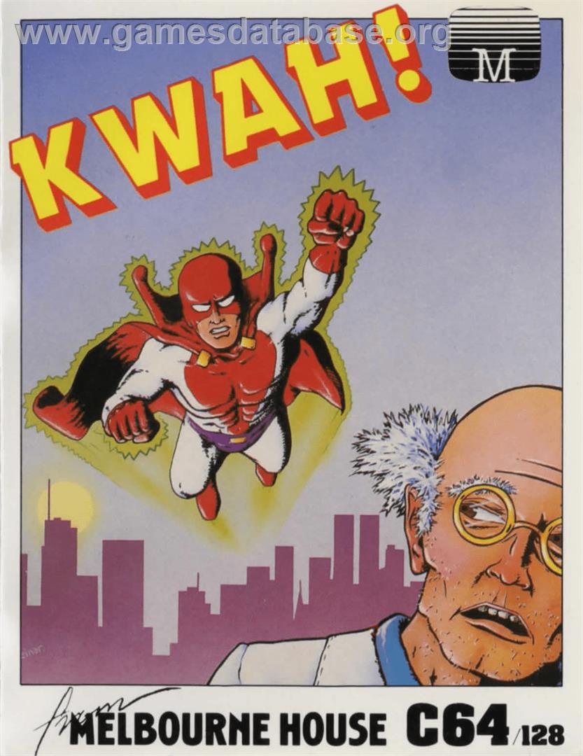 Kwah! - Commodore 64 - Artwork - Box