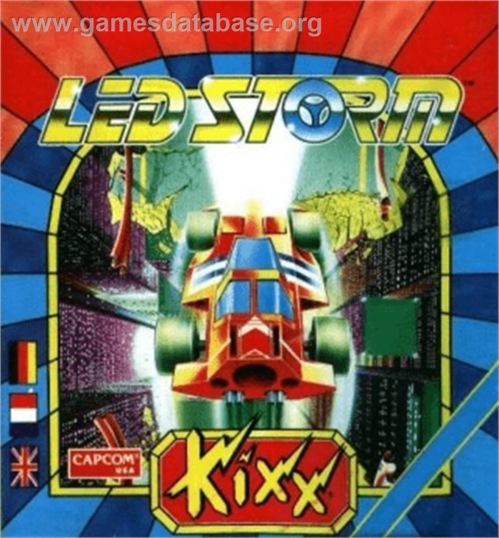 L.E.D. Storm - Commodore 64 - Artwork - Box
