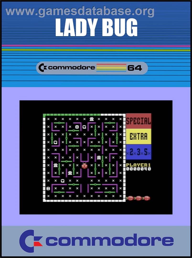 Ladybug (Unknown) - Commodore 64 - Artwork - Box