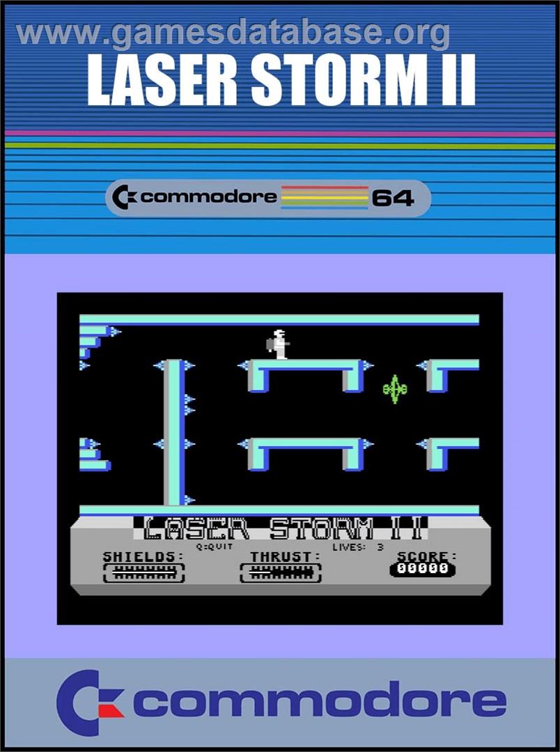 Laser Storm 2 - Commodore 64 - Artwork - Box