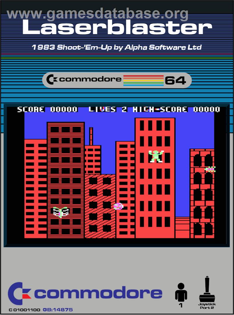 Laserblaster - Commodore 64 - Artwork - Box