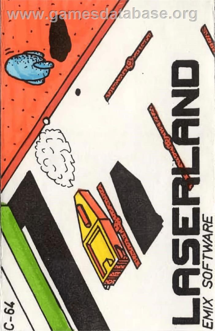 Laserland - Commodore 64 - Artwork - Box