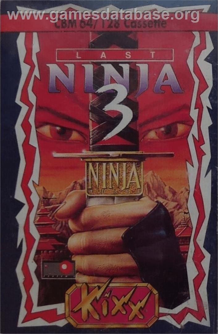 Last Ninja 3 - Commodore 64 - Artwork - Box
