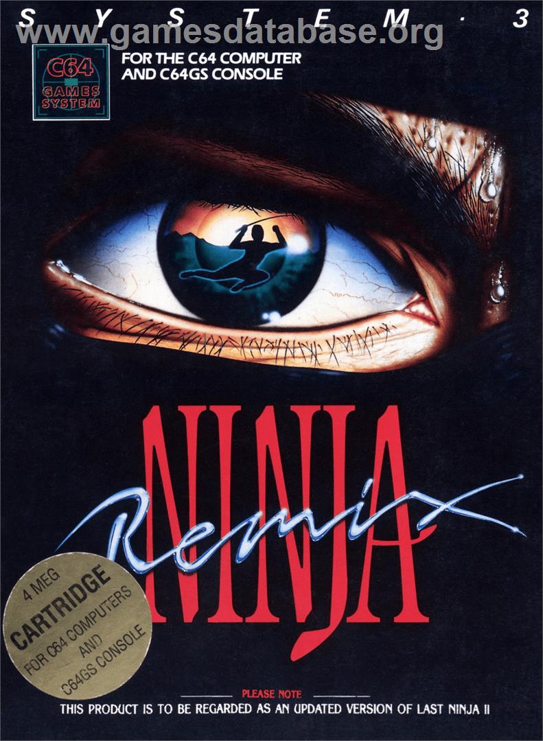 Last Ninja Remix - Commodore 64 - Artwork - Box
