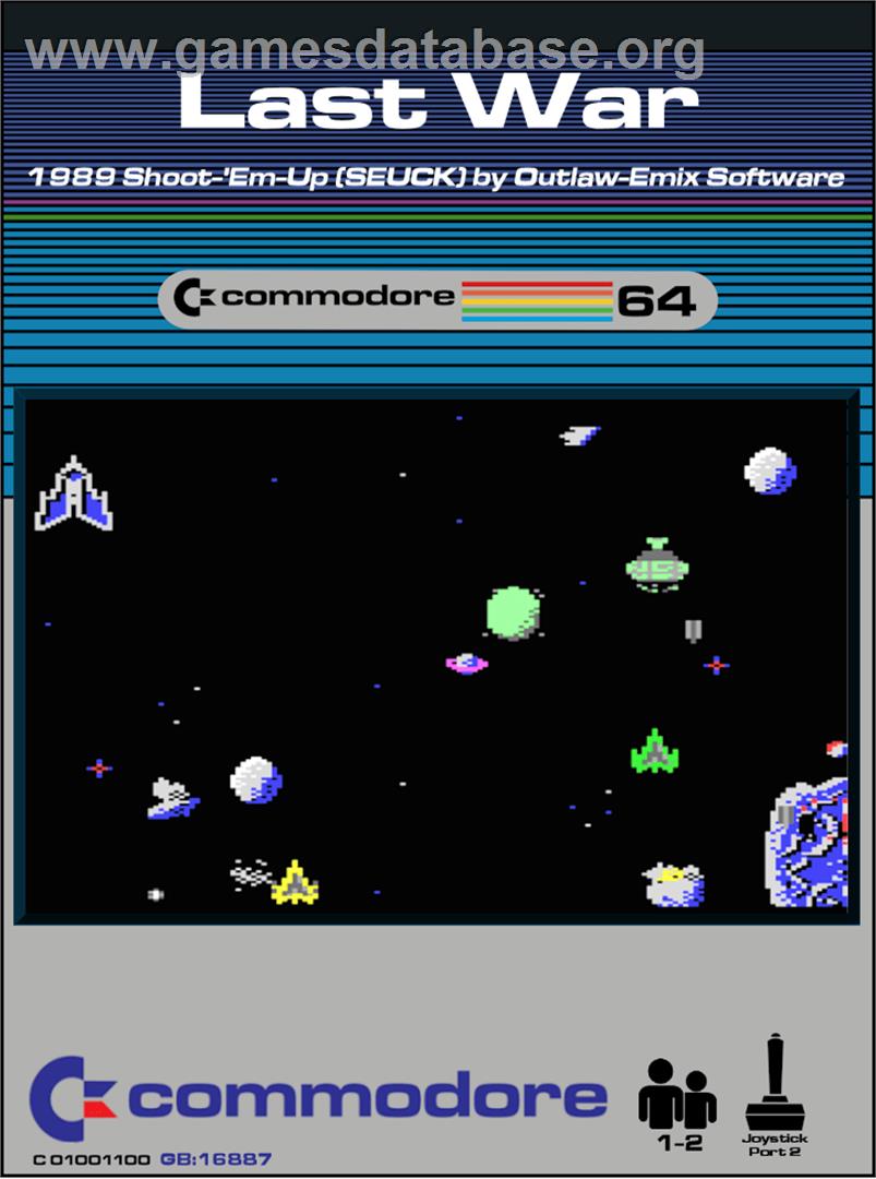Last War - Commodore 64 - Artwork - Box