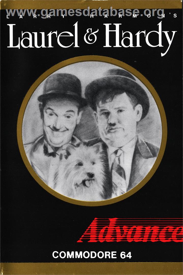 Laurel And Hardy - Commodore 64 - Artwork - Box