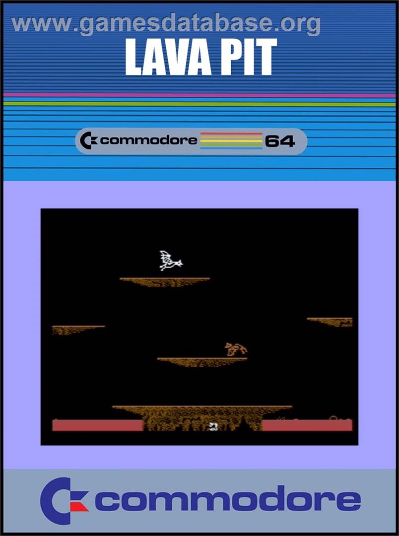 Lava Pit - Commodore 64 - Artwork - Box