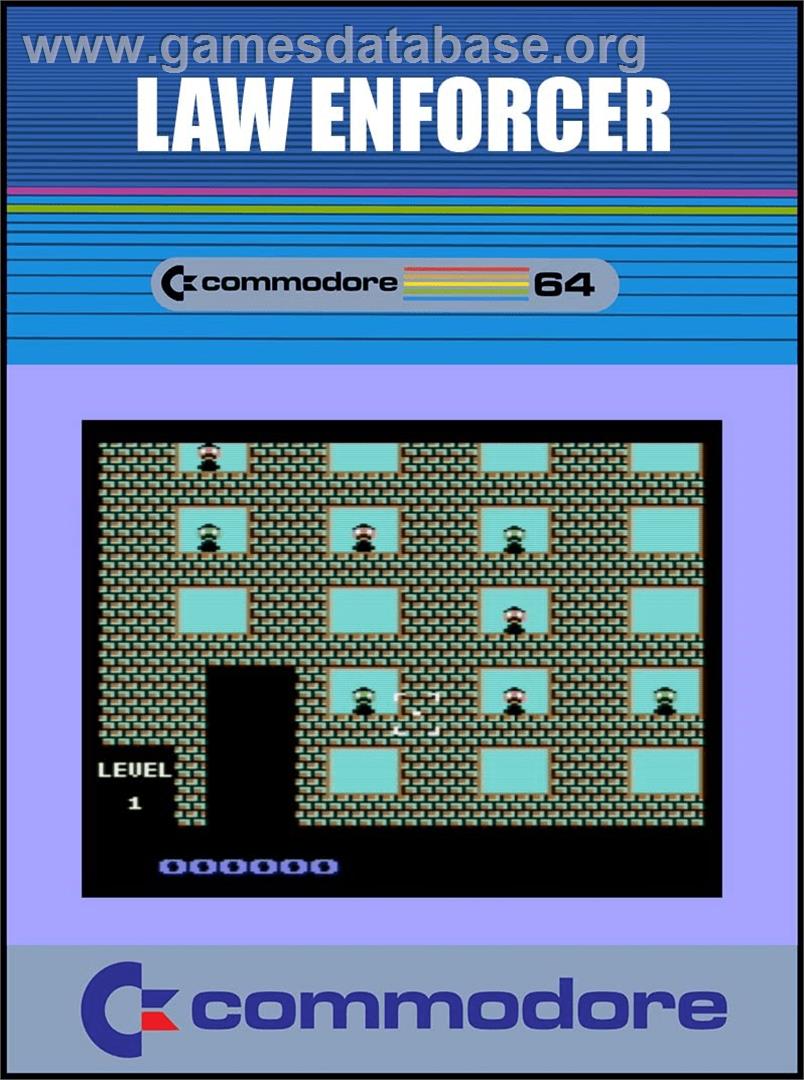 Law Enforcer - Commodore 64 - Artwork - Box
