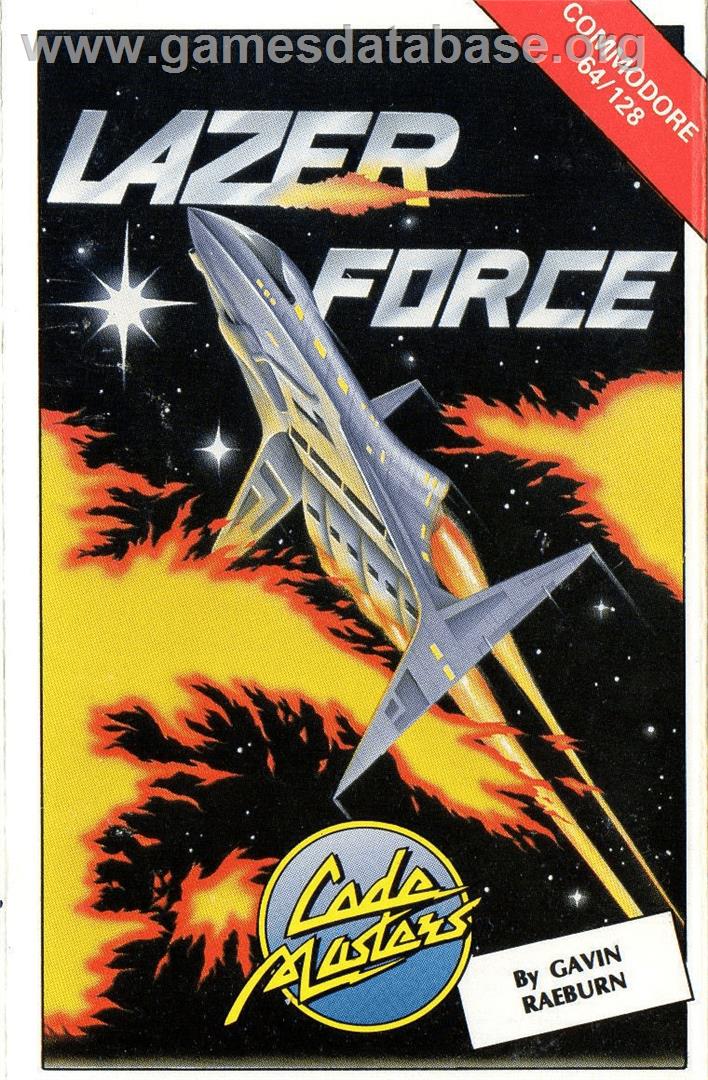 Lazer-force - Commodore 64 - Artwork - Box