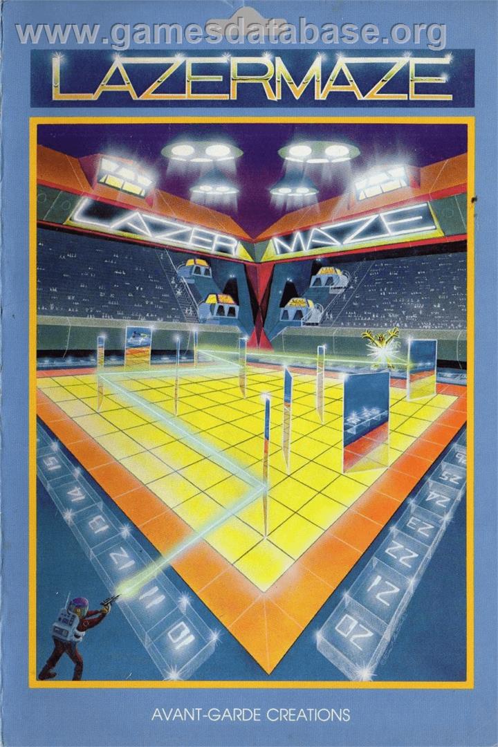 Lazer Maze (Avant-Garde) - Commodore 64 - Artwork - Box